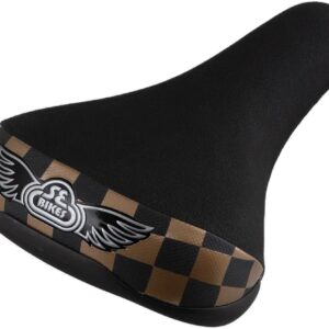 ASIENTO STUNT SE BIKES FLYER CHECKERBOARD NEGRO