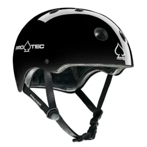 CASCO PRO-TEC NEGRO BRILLANTE TALLA L